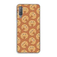 Croissant: Samsung Galaxy A7 (2018) Transparant Hoesje