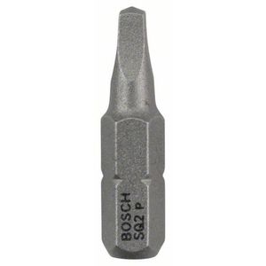 Bosch Accessories Vierkant-bit 2 Extra hard C 6.3 25 stuk(s)