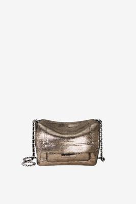 Jerome Dreyfuss crossbody Lulu S 45LULUSCH lame champagne