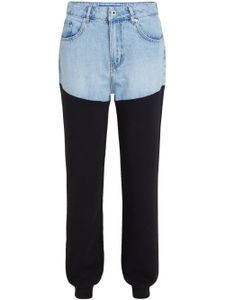 Karl Lagerfeld Jeans pantalon en coton biologique - Bleu