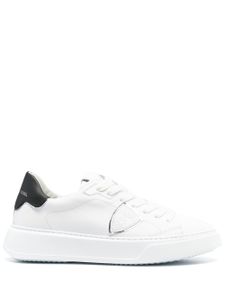 Philippe Model Paris baskets Temple en cuir - Blanc