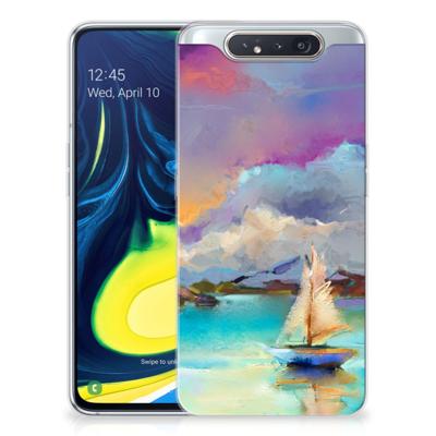 Smartphone hoesje Samsung Galaxy A80 Boat