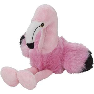 Nature Planet Pluche Flamingos - 17 cm - knuffeldier - tropische vogel