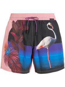 ETRO short de bain à fleurs - Rose