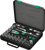 Wera 8100 SC 2 Zyklop Speed ratel- en doppenset, 1/2"-aandrijving, metrisch, 37 -delig - 1 stuk(s) - 05003645001