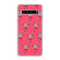 Flamingo: Samsung Galaxy S10 5G Transparant Hoesje
