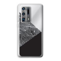 Combinatie marmer: Huawei P40 Pro Plus Transparant Hoesje