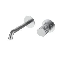 Inbouw Wastafelkraan GRB Aura Mengkraan 20 cm Messing Inox