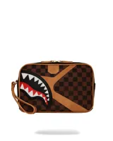 Sprayground Hennyville Toilettas - Maat One Size - Kleur: ZwartBruin | Soccerfanshop