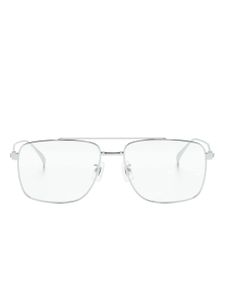 Dunhill lunettes de vue à monture pilote - Argent