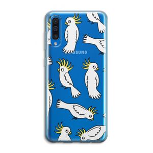 Papegaai: Samsung Galaxy A50 Transparant Hoesje