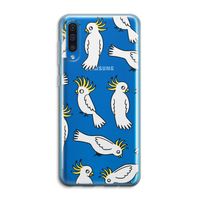 Papegaai: Samsung Galaxy A50 Transparant Hoesje Papegaai: Samsung Galaxy A50 Transparant Hoesje