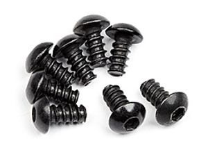 Tp. button head screw m3x6mm (hex socket/8pcs)