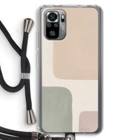 Geo #7: Xiaomi Redmi Note 10S Transparant Hoesje met koord