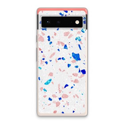 Terrazzo N°6: Google Pixel 6 Transparant Hoesje