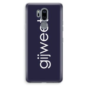 Gijweet: LG G7 Thinq Transparant Hoesje
