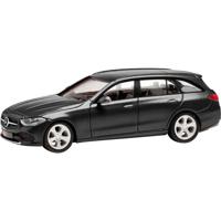 Herpa 421010-002 H0 Auto Mercedes Benz C-klasse T-model, zwart