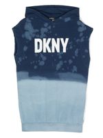 Dkny Kids robe sans manches à logo imprimé - Bleu - thumbnail