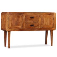 The Living Store Dressoir - Acaciahout - 120 x 30 x 75 cm - Bruin - thumbnail