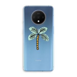 Palmboom: OnePlus 7T Transparant Hoesje
