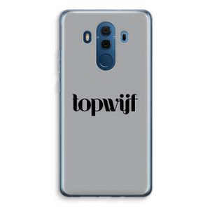 Topwijf Grijs Zwart: Huawei Mate 10 Pro Transparant Hoesje