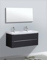 Badmeubel Senza Trend 120 Hoogglans Antraciet