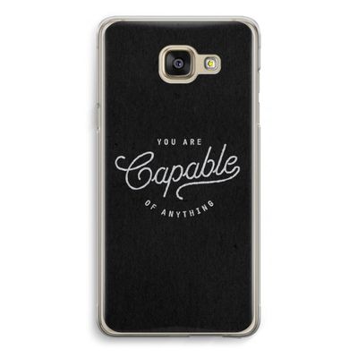 Capable: Samsung Galaxy A5 (2016) Transparant Hoesje