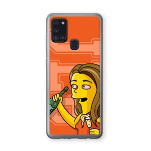 Jamie Lee Simpson: Samsung Galaxy A21s Transparant Hoesje