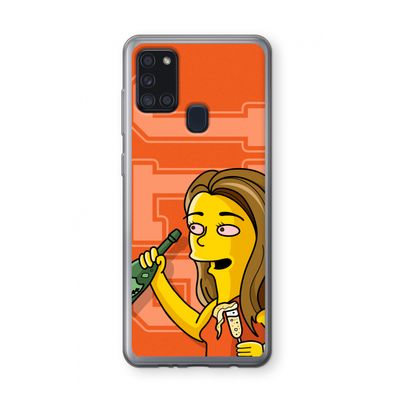 Jamie Lee Simpson: Samsung Galaxy A21s Transparant Hoesje
