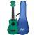 Flight Travel Series TUS35 Green sopraan ukelele met gigbag