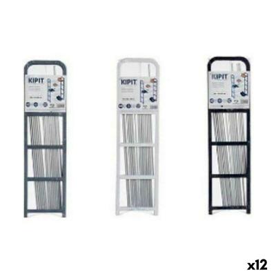 Schoenenrek Kipit Wit Zwart Grijs 68 x 3,5 x 18,5 cm 68 x 3 x 18,5 cm (12 Stuks)