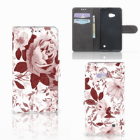 Hoesje Microsoft Lumia 640 Watercolor Flowers - thumbnail
