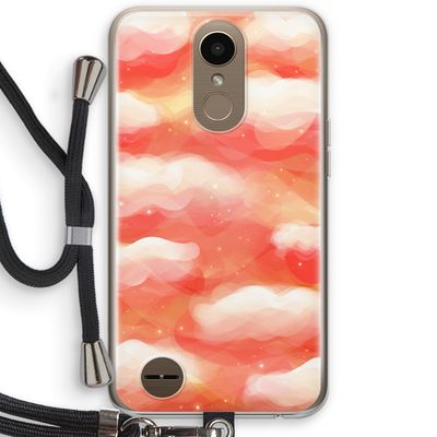 Lichte Wolken: LG K10 (2017) Transparant Hoesje met koord