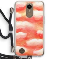 Lichte Wolken: LG K10 (2017) Transparant Hoesje met koord