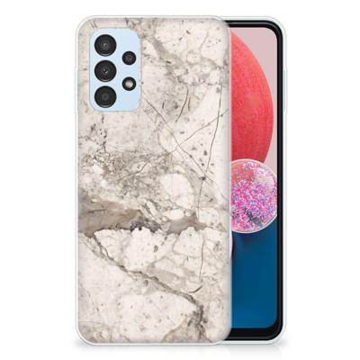 Samsung Galaxy A13 4G | TPU | Siliconen hoesje | Marmer Beige