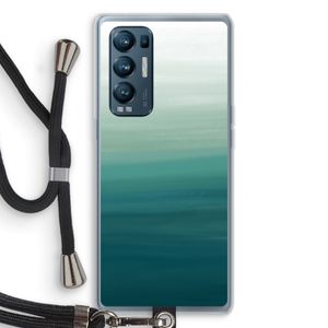 Ocean: Oppo Find X3 Neo Transparant Hoesje met koord