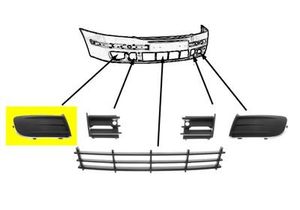 BUMPERGRILL ONDER RECHTS Buitenkant 7622592