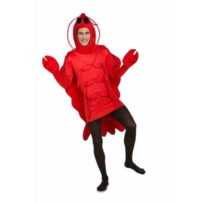 Kostuums voor Volwassenen My Other Me Kreeft (3 Onderdelen) - Maat: M/L - Maat: M/L