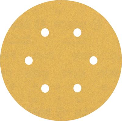 Bosch Accessoires Expert C470 schuurpapier voor excenterschuurmachines 150 mm, 6 gaten, K180 5-delig - 2608900818
