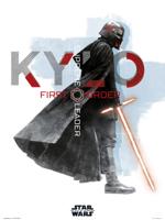 Kunstdruk Star Wars Episode IX Kylo Ren First Order Leader 30x40cm