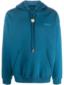 Versace hoodie La Medusa en coton - Bleu