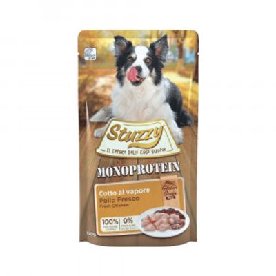 Stuzzy Dog Grain Free Monoprotein kip nat hondenvoer (150 g) 12 x 150 g