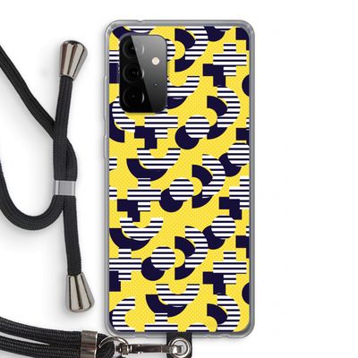 8-bit N°3: Samsung Galaxy A72 5G Transparant Hoesje met koord
