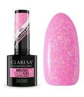 Claresa brush easy gel glitter pink 5ml