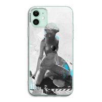 I will not feel a thing: iPhone 11 Transparant Hoesje