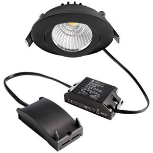 Deko Light 565357 Dione LED-inbouwlamp Energielabel: F (A - G) LED LED vast ingebouwd 8.50 W Zwart