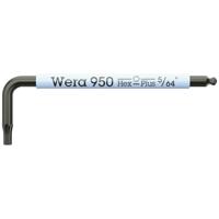 Wera 950 SPKS Multicolour Haakse schroevendraaier Inbus 5/64 inch 1 stuks