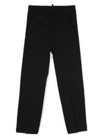 DSQUARED2 KIDS pantalon droit à plis marqués - Noir