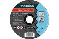 Metabo Accessoires Doorslijpschijf Ø 125x1,6x22,2 Inox, TF41 Novarapid - 616316000