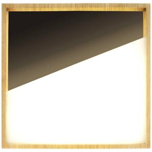 ECO-Light 9360 M NERO VISTA LED-plafondlamp LED 37 W Zwart, Hout